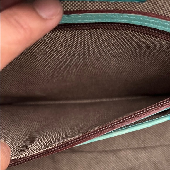 Dooney & Bourke Aqua Textured Tote - Picture 12 of 16